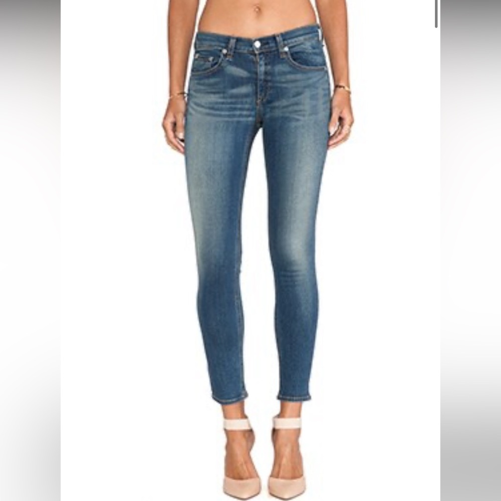 Rag & Bone Capri Cropped Size 25 color barnet